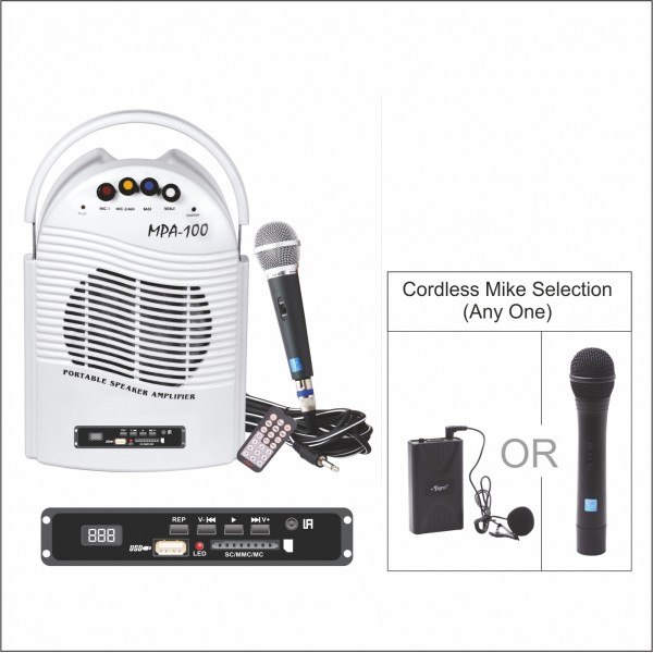 MPA 100UC Portable P.A. System
